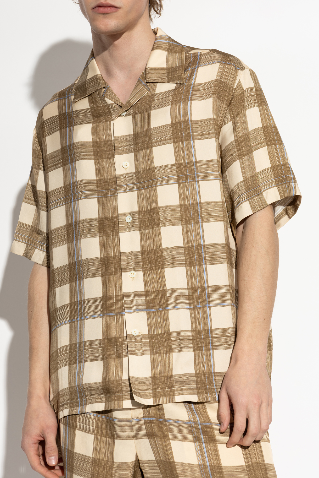 JIL SANDER Checked pattern shirt | Men's | Vitkac